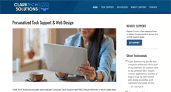 Desktop Screenshot of clarktechsolutions.com