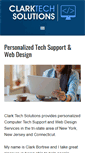 Mobile Screenshot of clarktechsolutions.com